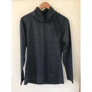 Layer 8 Performance Gray Quick Dry Travel Long Sleeve Athletic High Neck L 40"